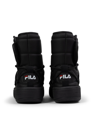 Fila Superbubble Boot, schwarze, isolierte Sport-Winterstiefel für Damen