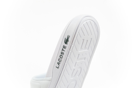 Lacoste Croco Dualiste Herren-Flip-Flops [201R5] weiß.