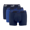 Puma Herren-Boxershorts, 3er-Pack, Blau/Marineblau
