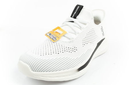 Skechers Slade Quinto Herren Slip-On Sportschuhe Weiß SLIP-INS