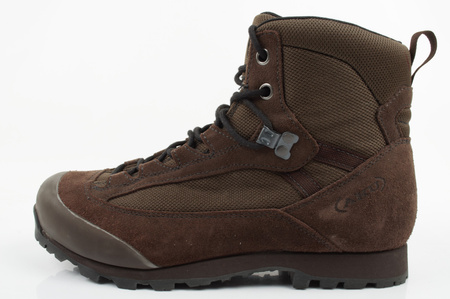 Aku Desertica DS, robuste, knöchelhohe, braune Militär-Taktikstiefel für Herren