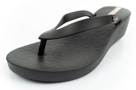 Ipanema Selfie Fem Damen-Flip-Flops, bequem, schwarz, modisch, Plateau
