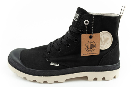Palladium Pampa Chrome High-Top-Sneaker für Herren in Schwarz