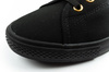 Lee Cooper Damen-Sneaker, Schwarze Slip-On-Ballerinas