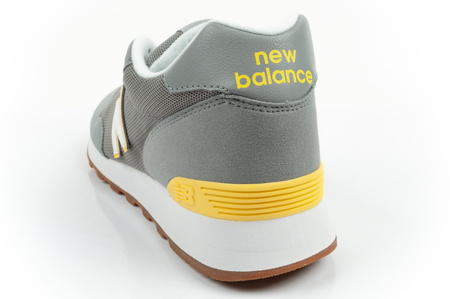 New Balance 515 Herren-Sneaker, modisch, bequem, Grau/Gelb