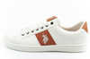 U.S. Polo Assn. Herren-Sneaker, modisch, weiß, bequem