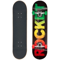 Rocket Rasta Fade 8" Skateboard [RKT-COM-1535], mehrfarbig.
