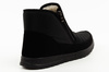 Progress Damen-Winterstiefel, Schwarz, Isoliertes Lammfell