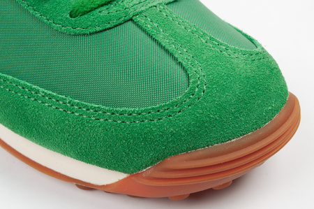 Puma Easy Rider Vintage Kinder-Sneaker aus grünem Wildleder