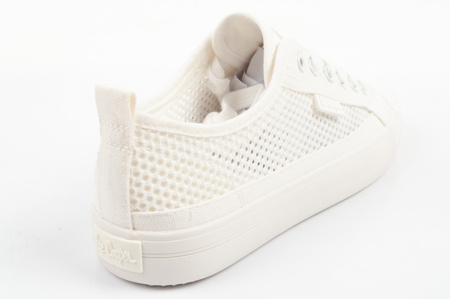 Lee Cooper Damen-Sneaker, durchbrochenes Muster, weiß, bequem, Sommerschuhe