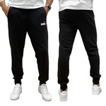 Puma Ess Logo Herren Jogginghose [586768 95], Schwarz.