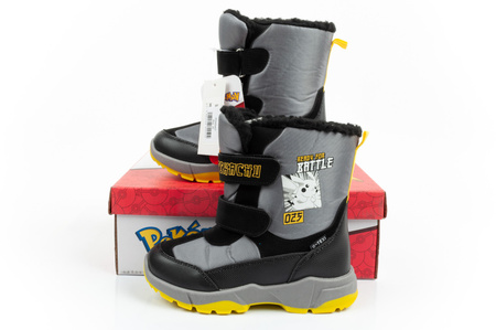 Kinder-Schneestiefel [PO000457] POKEMO, grau.