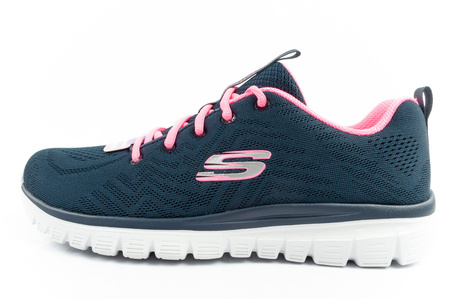 Skechers Graceful-Get Damen-Sportschuhe, bequem, leicht, atmungsaktiv, Marineblau