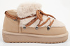 D.Franklin Damen-Winterschuhe [DFSH370011-BEIG], Beige.
