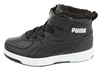Buty dziecięce zimowe Puma Rebound Joy [375479 01] schwarz.
