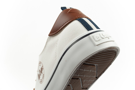 Lee Cooper Herren-Sneaker, modisches Weiß, bequem