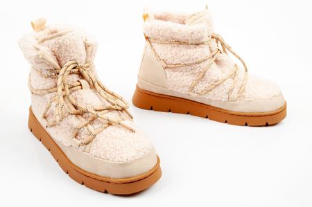 GAP Damen-Winterstiefel Richmond in Beige mit Isolierung