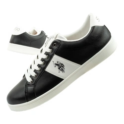 U.S. Polo Assn. Herren-Sneaker, modisch, schwarz, bequem
