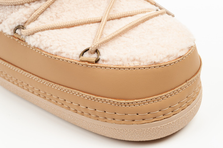 O'Neill Lisa High Damen-Winterstiefel, beige, gefüttert