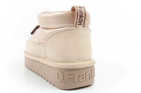 D.Franklin Damen-Winterstiefel – Modische, gefütterte Stiefeletten