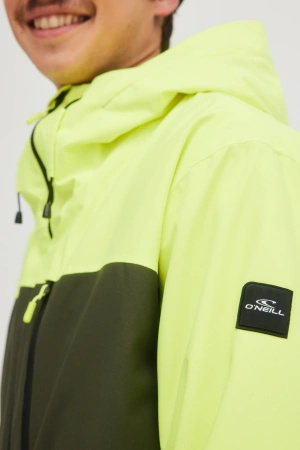 O'Neill Herren Wintersportjacke Carbonite Snowboard Ski 10K Grün Schwarz
