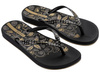 Damenschuhe Flip-Flops Ipanema Anat Nature VII [83650 BD575], schwarz.