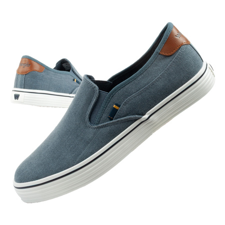 Wrangler Calypso Slip-On Herren-Sneaker, Blau