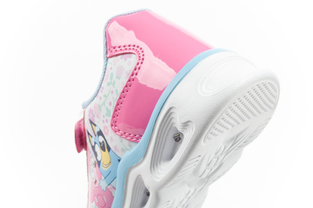 Leomil Bluey Kinder-Sneaker mit Klettverschluss und LED-Beleuchtung