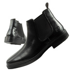 Skechers Herren Chelsea Boots Miller-Boris Elegantes Leder