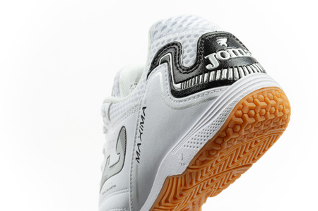 Joma Maxima 2502 Herren-Hallenfußballschuhe (Weiß)