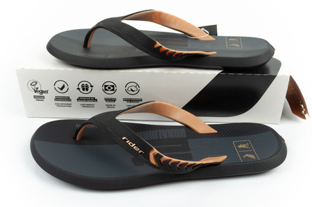 Rider Herren-Flip-Flops R1 Prime – Bequeme, schwarze Flip-Flops