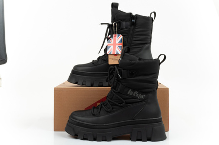 Lee Cooper Damen-Schneestiefel [LCJ-24-47-3144L], schwarz.