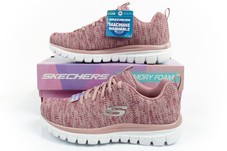 Skechers Graceful Twisted Fortune [12614/MVE] Damen Sportschuhe, rosa.