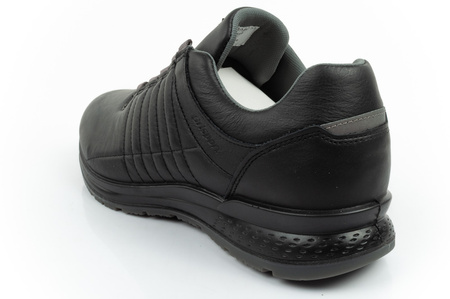 Grisport Nero Avon Herren-Sneaker aus Leder in Schwarz, bequem und leicht