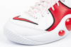 Nike Air Zoom Herren-Sportschuhe [DX1165 100], Weiß, Rot.