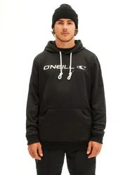O'Neill Herren-Kapuzenpullover „Rutile“ mit Känguru-Motiv, Schwarz