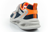 Skechers Glow Strider LED Kindersneaker für Jungen in Silber