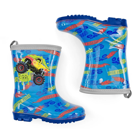 Kinder-Gummistiefel Perletti Truck [15648], blau.