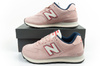 New Balance 574 Damen-Sneaker, modisch, bequem, Pink