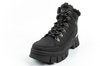Lee Cooper Damen Winter-Wanderschuhe, isoliert, Schwarz, High-Top