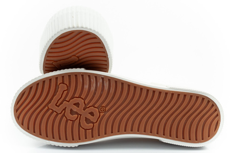 Lee Damen-Sneaker Isla, Weiß, Plateau, Komfortabel