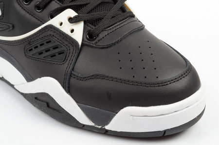 Fila Herren-Sportschuhe Casim schwarze Sneaker aus Leder bequem
