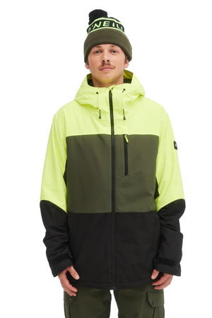 O'Neill Herren Wintersportjacke Carbonite Snowboard Ski 10K Grün Schwarz