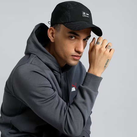 Puma BMW MMS Statement 5-Panel Cap [025664 01], schwarz.