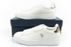 U.S. Polo Assn. Damen-Sneaker, modisch, bequem, weiß