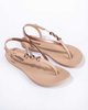 Ipanema Sandal Rio Damen-Flip-Flops, modisch und bequem, Beige