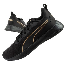 Puma Flyer Flex Sport-Schuhe Sneakers Damen leicht bequem schwarz