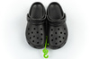 Crocs Klassische Plateau-Clog-Sandalen für Damen und Herren, Schwarz, Unisex, modisch