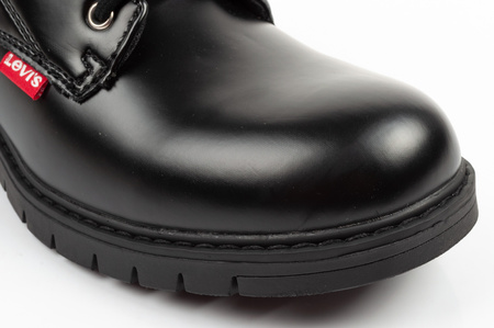 Levi's Mädchen-Ankle-Boots Pasadena SE, Schwarz, mit Reißverschluss