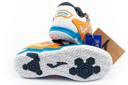 Joma Cancha JR 2633 Hallenfußballschuhe für Kinder mit Klettverschluss